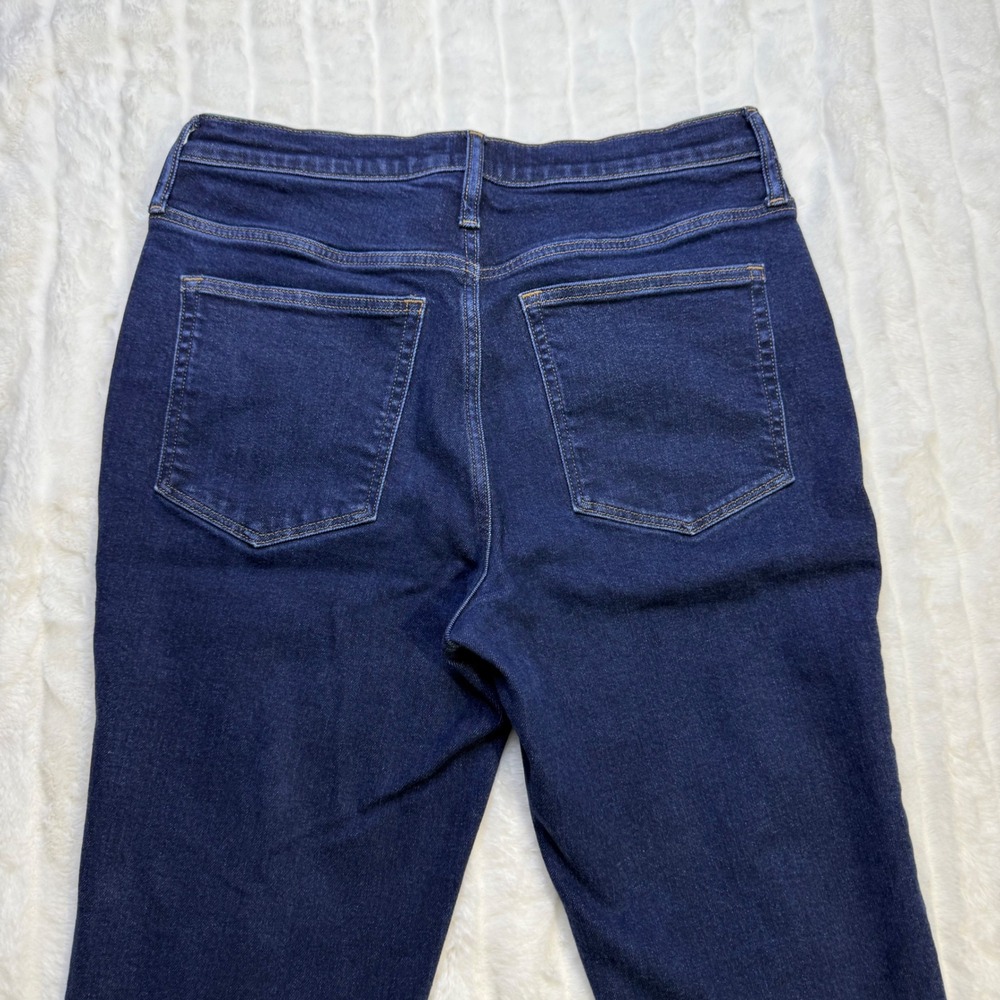 J.Crew Essential Straight Jeans Womens 30 Dark Wash Indigo High Rise‎ Stretch - Picture 6 of 10